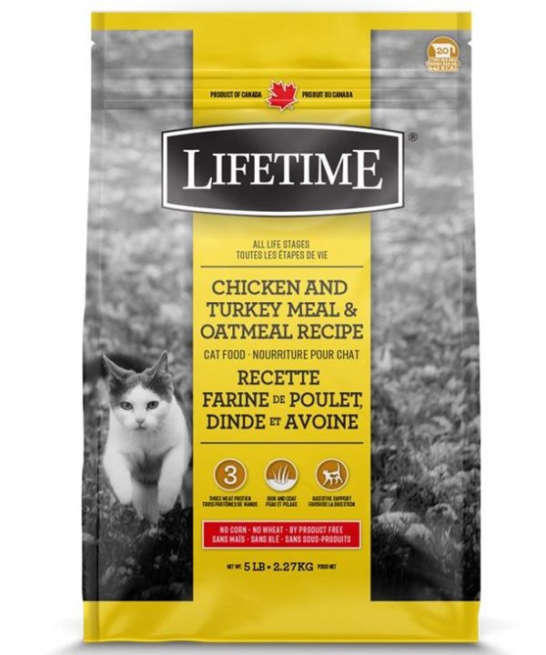 Lifetime Chicken Turkey Oatmeal Cat Food
